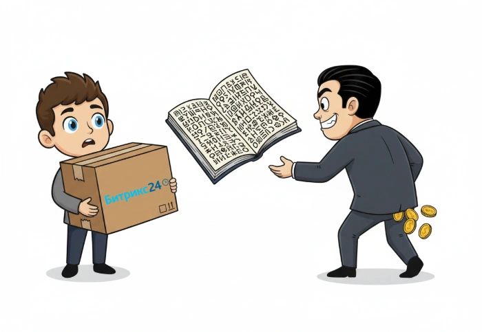 Ошибка при покупке Битрикс24 — клиент остаётся без поддержки после оплаты лицензии и сталкивается со сложной системой без помощи интегратора.